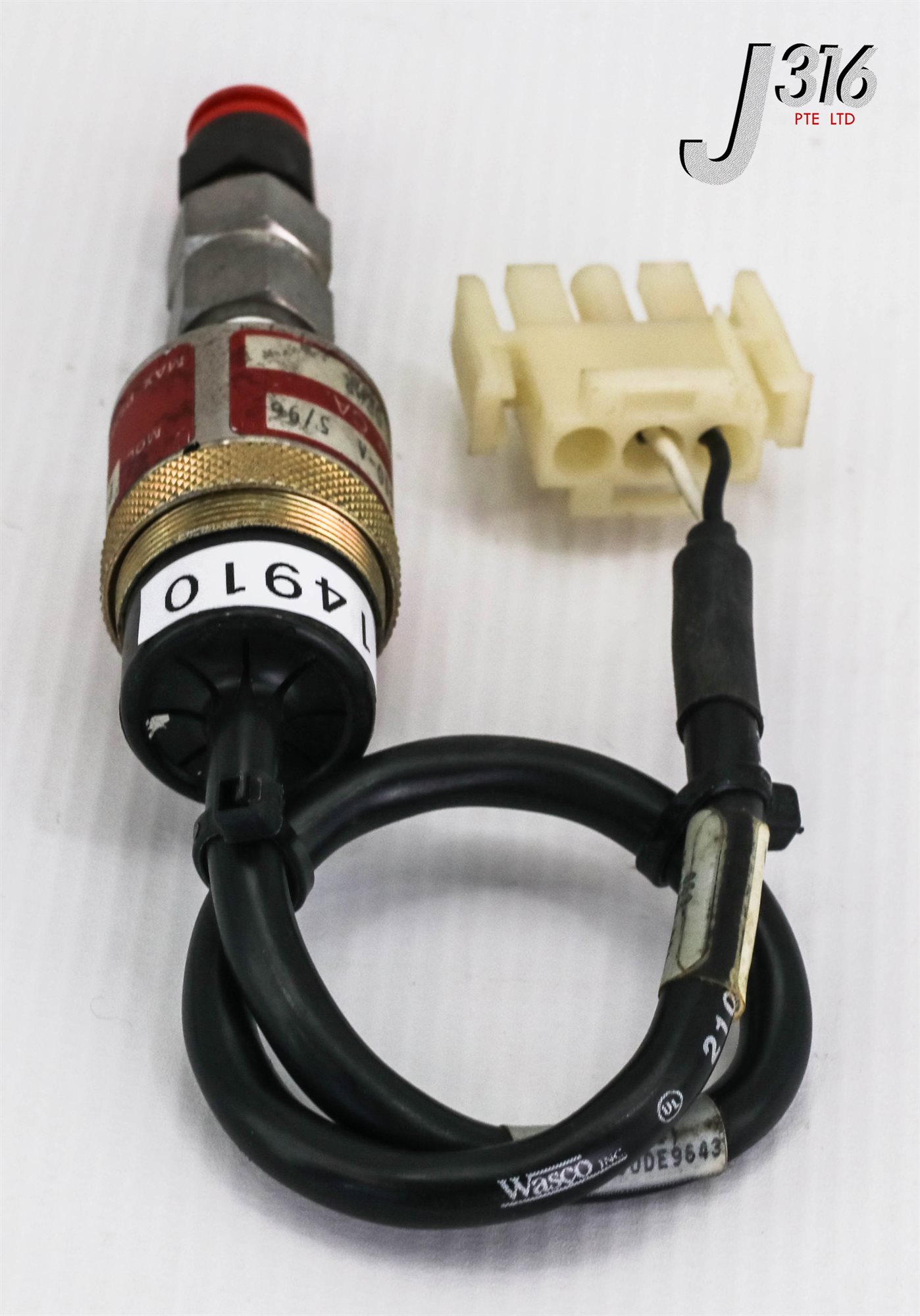 14910 WASCO VACUUM SWITCH, 70TORR 1A, 115 VAC 125PSIG P110-51W3A